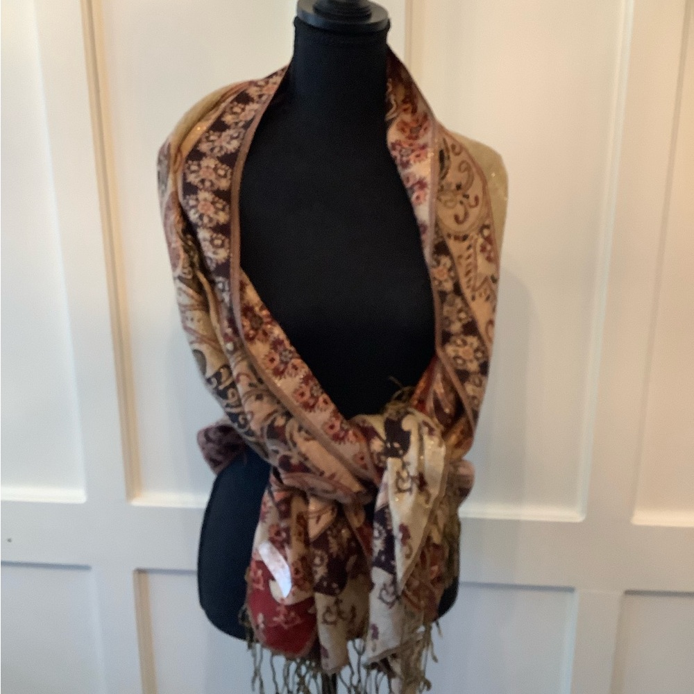 Multicolor scarf - Picture 2 of 10